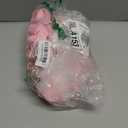 Avidlove Bow Lingerie for Women Heart Mesh Babydoll Lingerie Dress Sexy Sleepwear Lace Chemise with Belt (Large, Light Pink)