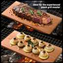 Grilling Planks, Easily Infuse Smoky Flavor into BBQ, Fish, Meat, Veggies, and More,Thick Barbecue Board Grilling Gift Idea (5.5"x11.5"-6 Pack)