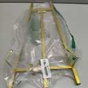 GRENTY 46.7" Gold Easel Stand for Wedding Signs – No Assembly Needed, Heavy Duty Metal Display Stand for Art, Welcome Signs, Posters, Pictures, Paintings, and Floor Décor