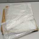 4 Pack Tempered Glass Cutting Board for Kitchen Counter, 16x12 & 12x8 Clear Chopping Boards with Non-Slip Feet for Countertop - Scratch Resistant,Long Lasting, Dishwasher Safe