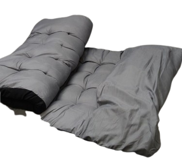 Folding Camping Cot for Adults with Mat & Carry Bag, 60"
