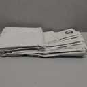 NICETOWN Brich Vintage Open Linen Weave Flax Thermal Curtains, 100% Blackout Curtains 90" Long for Dining Room, Soundproof Window Treatment Drapes for Home Office, 62" Wide Per Panel, Set of 2