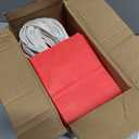 Bakepacker 100 Pcs Red Mini Paper Gift Bags with Handles 6"x4.5"x2.5" Party Favor Bags Multiple Uses (Mini size)