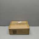 2 Tier Fruit Basket for Kitchen Counter, Stackable Onion and Potato Storage Basket, Wall Mounted Wire Basket with Wood Lid, Hanging Kitchen Storage Vegetable Organizer, 11.8 x 7.1 x 8.6 Inch (White)