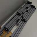 Honey-Can-Do Collapsible Laundry Drying Rack, Sturdy Steel, Foldable & Portable Clothes Drying Rack, Space-Saving Design, Indoor & Outdoor Drying, Ideal for Laundry Room 50lb Capacity, Silver