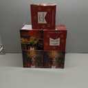 5 x Christmas Joy Lighted Gift Boxes Decorations Set of 3, Stackable Christmas Nesting Boxes Battery Operated for Home and Party Decoration