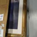 Vintage Gold Ornate Baroque Carved Wood Picture Frame with Mat (Gold, 16x20)
