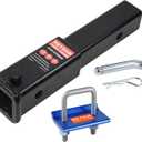 Receiver Tube 864336 Trailer Hitch Extender 8-1/2 Inch Extension, Fits 2 Inch Receiver, 3,500lbs G.T.W, Pin and Clip Included
