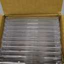 Maxtek 10.4 mm Standard Single Clear CD Jewel Case with Assembled Clear Tray, 10 Pack
