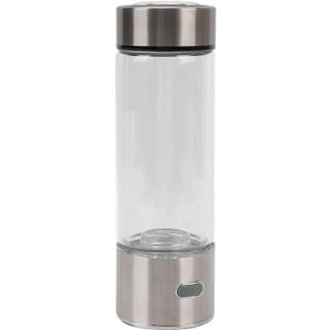 Drfeify Hydrogen Water Bottle, 450ml Portable Hydrogen Water Generator with SPE Technology Rechargeable Hydrogen Water Ionizer Machine