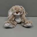 Melissa & Doug Burrow Bunny Stuffed Animal Plushie with Big Feet, Floppy Ears & Fluffy Tail, Adorable Pretend Play Toddler Toys for Girls & Boys 3+