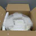 Vniltyc Decorative Ceramic Fruit Bowl For Kitchen Counter,Table Decor,Serving Bowls with Stand,Pedestal Bowl,Big Bowl for Vegetable Dessert,Jewelry Tray Storage,Embossed Floral Relief