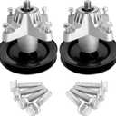 918-04456 Spindle for 42" Deck MTD Tr oy-Bilt Mower - 618-04456 Spindle Assembly for Tr oy-Bilt Pony B ronco Tractor, Toro LX425 LX420 Lawn Tractor, Yard Machines , Replace 918-04456B 918-04461 2 pack