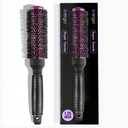Ergo Super Gentle Round Brush for Blow Out - Salon Quality Hair Styling for Women - Roller for Wet and Dry Hair - Volumizing Care Blowout - ERG33:1.25" (1.25 Inch)