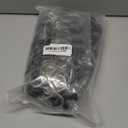 ToyoTree Ocean Wave Crochet Hair - 16 Inch 8 Packs Ombre Gray Mid-Length Curly Deep Wave Crochet Hair, Synthetic Ocean Wave Braiding Hair Extensions (16 Inch,T-Gray-8P)