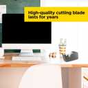 Scotch Desktop Tape Dispenser, Black Two-Tone, 1 Dispenser/Pack (C60-BK) (Up To 3/4 In)