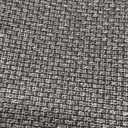 L Shape Kitchen Mat, Anti-slip Corner Kitchen Mats for Floor, 1 Piece L Shape Rug, Absorbent Runner in Front of Sink, Washable Floor Rugs for Home,Kitchen,Office(Black/Grey Left-L,4'11" x 3'3")