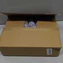 Faswin 100 Pack Practice Golf Balls, Plastic Golf Training Balls 41mm Hollow Airflow Golf Balls for Driving Range, Swing Practice, Indoor Outdoor Use, White