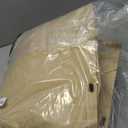 6x8 Canvas Tarps Heavy Duty Waterproof Tarpaulins with Aluminum Grommets,UV Resistant, 22Mil Multipurpose Drop Cloth, 14oz Cover Sheet for Outdoor and Indoor Use with Ropes Yellow