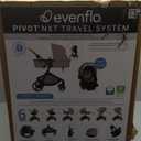 Evenflo Pivot NXT Travel System with LiteMax NXT Infant Car Seat (Latte Tan) MFG date21525GP