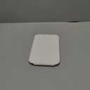 Kintion Travel Makeup Mirror, Portable LED Lighted Makeup Mirror, 360 Rotation Touch Screen Vanity Mirror, 60 LEDs, 3-Color Dimmable Lighting, Rechargeable Tabletop Folding Cosmetic Mirror, White