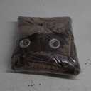 SMILETIME Chocolate Crushed Velvet Curtains 52x96 inch Luxurious Thermal Insulated Soundproof Drapes for Living Room Bedroom Office Soft and Durable Light-Filtering Window Treatments, 2 Panels