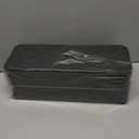 Cable Management Box, Large Cord Organizer Box to Hide Power Strip & Under Desk,TV Computer Wires Cable Organizer Hider Box with Cable Clips&Reusable Cable Ties for Home/Office(Black)