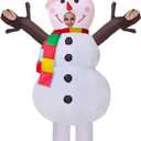 Inflatable Santa Claus Costume for men Xmas Santa Suit Blow Up Costume Adult Christmas Suit