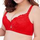 ESETAY Push up Bra for Women Plus Size Underwire Bra, Size 44/100