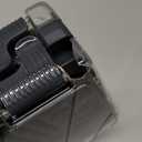 Ontel Battery Daddy Storage & Organizer Case with Tester, Stores & Protects Up to 180 Batteries, Double-Sided, Durable Design W/Clear Locking Lid, Secure Latches & Portable Carrying Handle - Charcoal