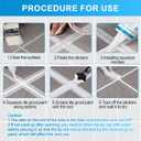 8Oz Clear Waterproof Caulk & Seal Silicone Sealant, Wadities Tile Grout Repair Kit with Grout Remove Scraper, Shrink & Crack Proof for Bathroom, Shower, Kitchen, Floor (4Oz, Pack of 2)