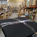 Peel and Stick Carpet Tiles 24x24 Inch, 11 Pack, Black 