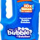 JOYIN 32 OZ Concentrated Bubble Solution for Bubble Machines (Up to 2.5 Gallons), Concentrated Solution Refills for Machine, Wands, Blower, Easter, Kids, Parties (Blue)