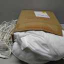 Sunbeam Electric Heated Mattress Pad Queen 80" x 60" 12 Heat Settings 12-Hour Auto Shut-Off Fast Heating Soft Cozy Fabric Deep Pocket Skirt Machine Washable