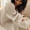 Bedsure 100% Cotton Muslin Blanket 8-Layer Queen, Breathable & Substantial Oeko TEX Gauze Bedding, PureWoven All-Season Moisture-Wicking Comfort, Softens After Wash, Linen Beige, 90"x90"