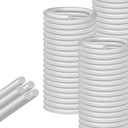 ToLanbbt EPDM Backer Rod 1/4In x 100FT, Weather Stripping Seal Rubber Caulk Saver Round Backing Rod for Concrete Expansion Joints, Driveway Cracks, Gaps Filler (Gray)