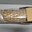 No Drill Cordless Bamboo Roman Shades, 42" W × 64" H, Highfield Teak