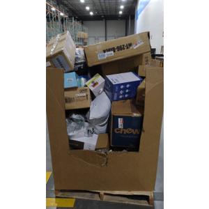 pallet of salvage items