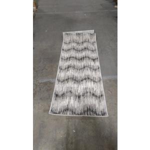 2x6 Brown White Modern Abstract Runner Rug for Hallways, Super Soft Hallway Decor Kitchen Rugs with Non-Slip, Non-Shedding Washable Rug for Entryway Bedroom Indoor (2' x 6' (Runner))