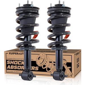Front Complete Struts Coil Spring Assembly 239112 Compatible with 2014-2018 Chevy Silverado 1500 4WD/ 2014 2015 2016 2017 GMC Sierra 1500 RWD Replacement Shock Absorbers