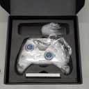 FLYDIGI Apex 5 PC Controller, Forceflex Joystick 2.0, ForceAdapt Triggers, 3ms Ultra-Low Latency, RGB Light Bar, Full-Color LCD Display,1500mAh Battery PC/NS/Android/TV (White)