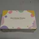 Sticker Printer - Printpods Mini Printer with Stickers, Print Pod, Bluetooth Inkless Printers, Sticker Maker, Portable Thermal Printer for iphone, Impresora Porttil for Notes, Journal, DIY, Kids Gift