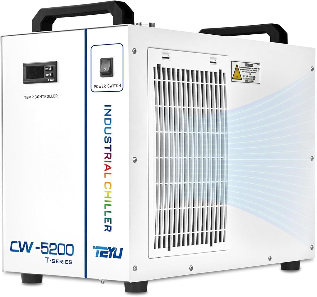 Cloudray Water Chiller CW-5200 6L for CO2 Laser Engraver & Cutting, Cold Plunge Chiller, Laser Chiller, Industrial Water Cooler