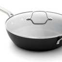 Calphalon Hard-Anodized Nonstick 12" Jumbo Frying Pan with Lid