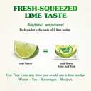 True Lime 100ct (Pack of 1) - Water Enhancer - Bulk Dispenser - 0 Calorie Drink Mix Packets For Water - Sugar Free Lime Flavoring Powder Packets (EXP 07/17/29)