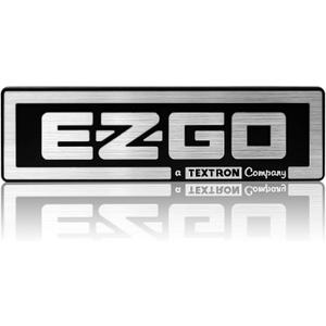 Name Plate for EZGO TXT 1994-2010 Gas & Electric Golf Carts 71037G01 (Black)