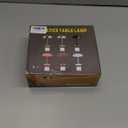 Portable LED Mushroom Table Lamp, 8.46'' Small Cordless Desk Night Light with 5200mAh Rechargeable Battery, Stepless Dimming Lamp with 3 Colors for Bedroom/Bar/Coffee Shop (Gold)