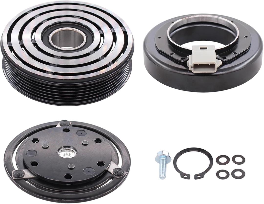 ApplianPar AC Compressor Clutch kit for Ford E150 E350 1989-1996, E250 1990-1996, Escape 2001-2004, Explorer 1991-2001, F150 F250 1989-1995, F350 2002-2007, Focus 2003-2007, Ranger 1989-2011