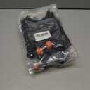 4 x Halloween Dog Bat Wings Costume, Pet Halloween Cosplay Party Dress Up Clothes with Pumpkin Bells for Dogs and Cats (Medium)