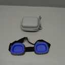 Eye Mask for Dry Eyes - Blackout Dry Eye Mask & Moisture Goggles - Adjustable Sleeping Mask for Men & Women - Removable Cleaning Silicone, Soft & Comfortable - Great for Travel, Shift Work